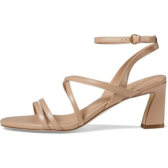 NWT Cole Haan Women's Addie Strappy Sandals Heeled, Brush Leather-Size 9 - Picture 2 of 7